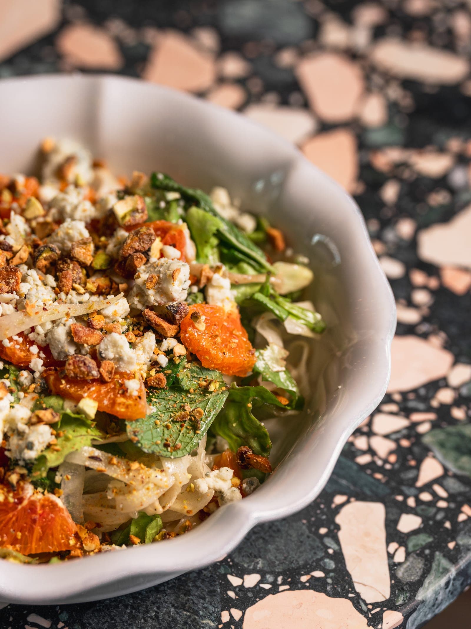 Escarole and shaved fennel salad